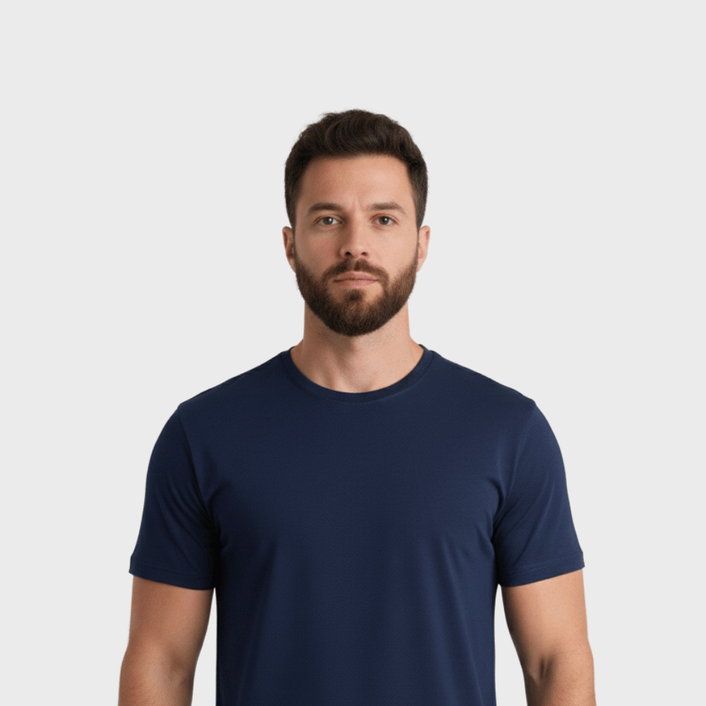 Camiseta básica em algodão Confort